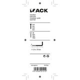 Mack 1017826 - schroefduim staal wit 6 st 3,0 x 30 mm | 10 stuks