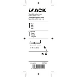 Mack 1017835 - schroefduim metrisch + moer staal 4 st m5 x 50 mm | 10 stuks