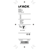 Mack 1017856 - kaderhaak staal vermessingd 4st 30 x 34 mm | 5 stuks