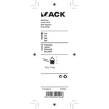 Mack 1017858 - kaderhanger staal vermessingd 6 st 10 x 17 mm | 10 stuks
