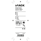 Mack 1019725 - regelschroef verzinkt 10 st 6 x 60 mm | 10 stuks