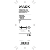 Mack 1019817 - metaalschroef verz. kop + moer rvs 2 st m6x60 | 10 stuks