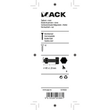 Mack 1019838 - tapbout + moer roestvrijstaal 6 st m5x20 | 10 stuks