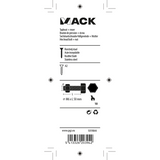 Mack 1019844 - tapbout + moer roestvrijstaal 3 st m6x50 | 10 stuks