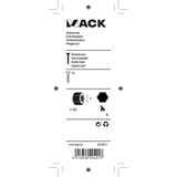 Mack 1019851 - zeskantmoer inox a2 16 st m5 | 10 stuks