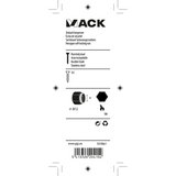 Mack 1019861 - zeskant borgmoer inox a2 2 st m 12 | 10 stuks