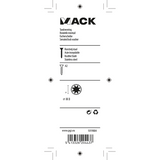 Mack 1019884 - tandveerring inox a2 8 st m8 | 10 stuks