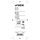 Mack 1017896 - plug + schroef polyethyleen 20 st 6 mm 4,0 x 40 mm | 5 stuks
