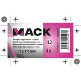 Mack 1019929 - kozijnplug lange exp. polyam. + schr.4st 10 x 115 mm | 5 stuks