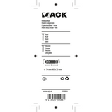 Mack 1019956 - keilbouthuls verzinkt 2 st m8 x 50 mm | 10 stuks
