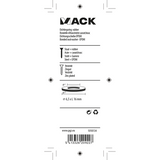 Mack 1018134 - dichtingsring rubber verzinkt 40 st 6,5 x 16 mm | 5 stuks