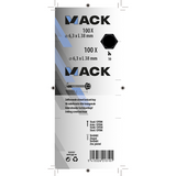 Mack 1020187 - zelfbor.schroef zeskt kop epdm-vz 100st 6,3 x 38 mm | 2 stuks