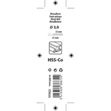 Mack 1018422 - metaalboor hss co5% din 338 ø 3,0 x 61 mm 2st | 5 stuks