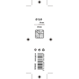 Mack 1018442 - betonboor din 8039 ø 3,0 x 60 mm | 5 stuks