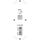 Mack 1018443 - betonboor din 8039 ø 4,0 x 75 mm | 5 stuks