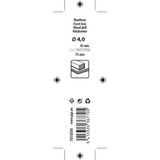 Mack 1018504 - machinehoutboor + centreerpunt ø 4,0 x 75 mm | 5 stuks