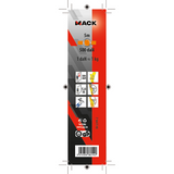 Mack 1023386 - spangordel polyester, ratelspanner 25mm-5m max500kg | 3 stuks