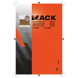 Mack 1047765 - meubelonderzetter kunststof transparant ø 35 mm 4 st pcs | 6 stuks