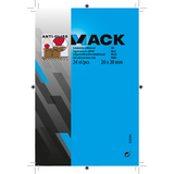 Mack 1047676 - schuimstrip zelfklevend wit 20 x 20 mm 24 st pcs | 6 stuks