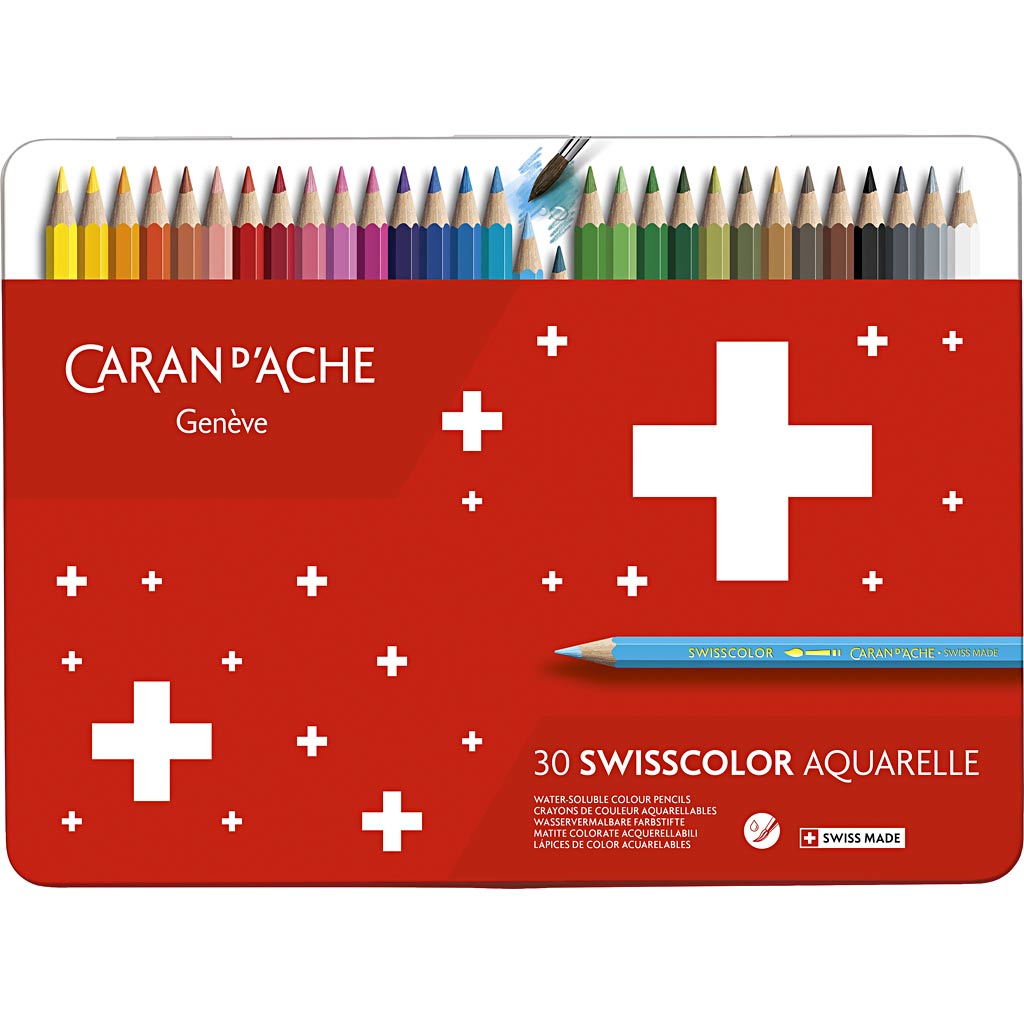 Https: www.cchobby.nl caran-d-ache-aquarelpotloden-zeshoekig-vulling-2-8-mm-diverse-kleuren-30-stuk-1-doos