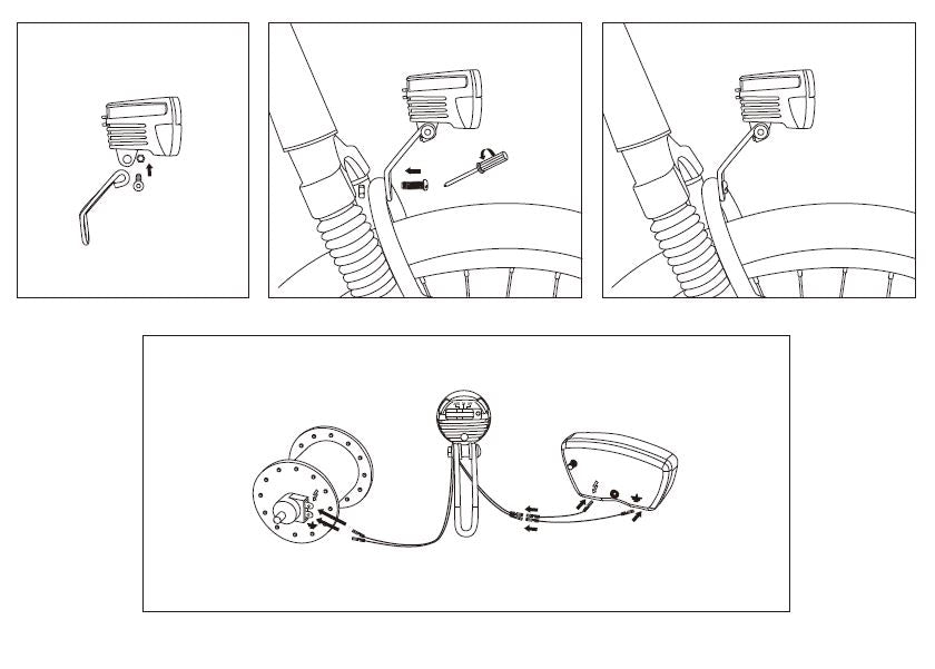 Lynx Koplamp Dynamo Sensor 30 Lux