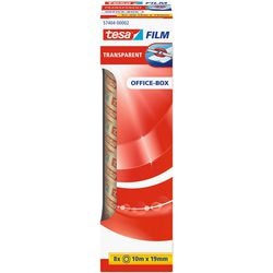 Tesa plakband film transparant formaat 19 mm x 10 m 8 rolletjes