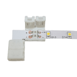 Cingoli koppelstuk voor led strip 8mm - rechte hoek (90°)