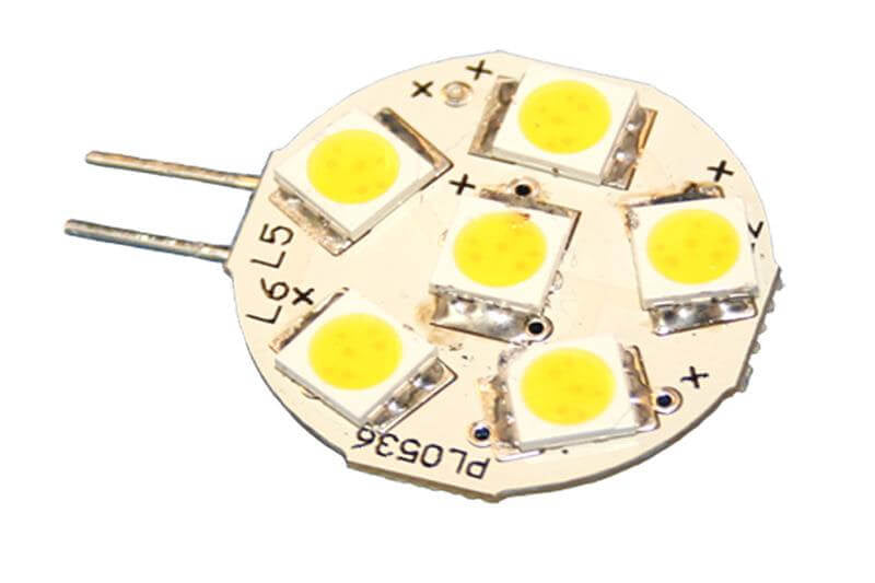 Super flat led dimbaar steeklampje 12v g4 - 100 lumen