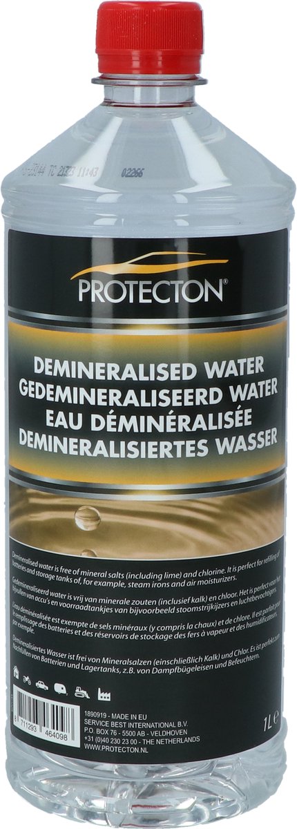 gedemineraliseed water 1 liter beige
