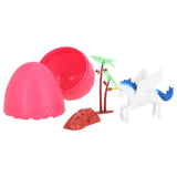 Amazing cool ei color changing unicorn 6 assorti met accessoires | 6 stuks
