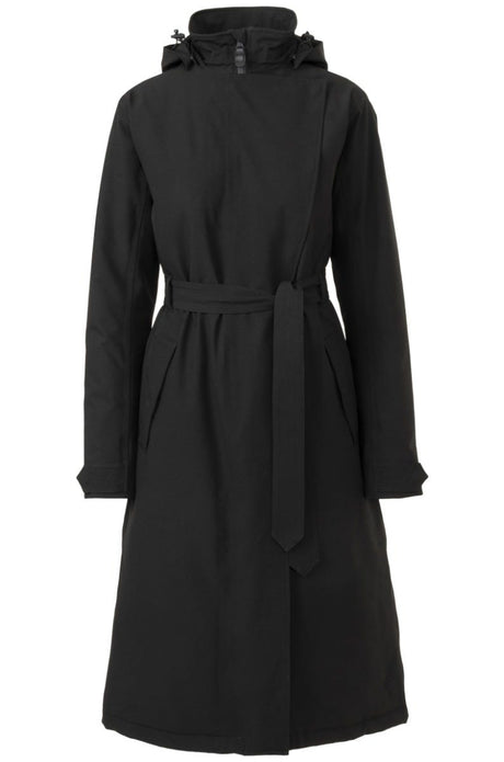 Puch trenchcoat jas winter regenjas dames zwart