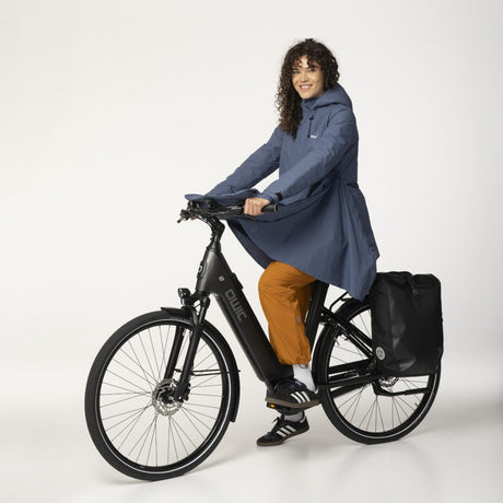 Seq ii winter regenjas dames deim blue
