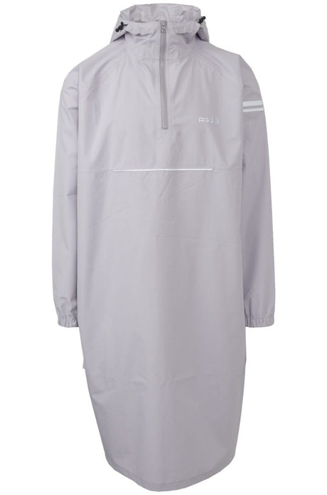 Lange mouw regen poncho dusky lilac