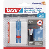 Tesa ® verstelbare nagel voor behang pleisterwerk - ideaal voor canvas - tot 2 kg spijker - verwijderbaar