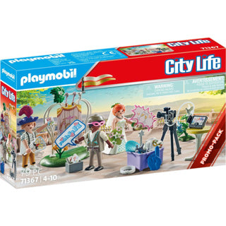Playmobil city life bruidspaar met camera promo pack - 71367