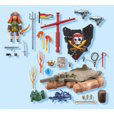 Playmobil pirates piratenvlot met schat - 71793