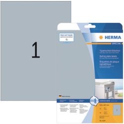 Merkloos sans marque herma typenschild etik. 210x297 25 bl. din a4 250 st�ck 4224