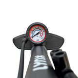Lynx fietspomp met manometer zwart