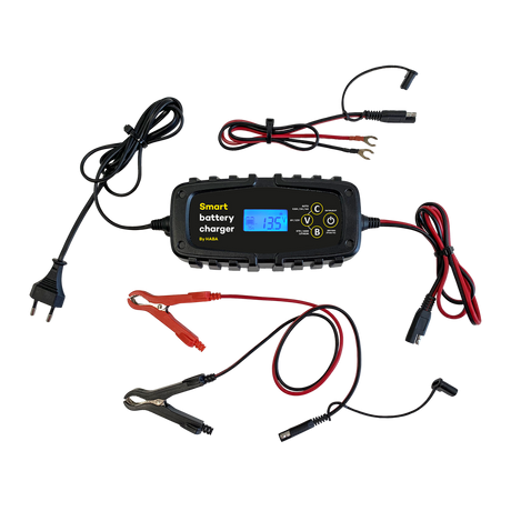 Smart battery charger slimme acculader voor lood, lithium en agm accu's