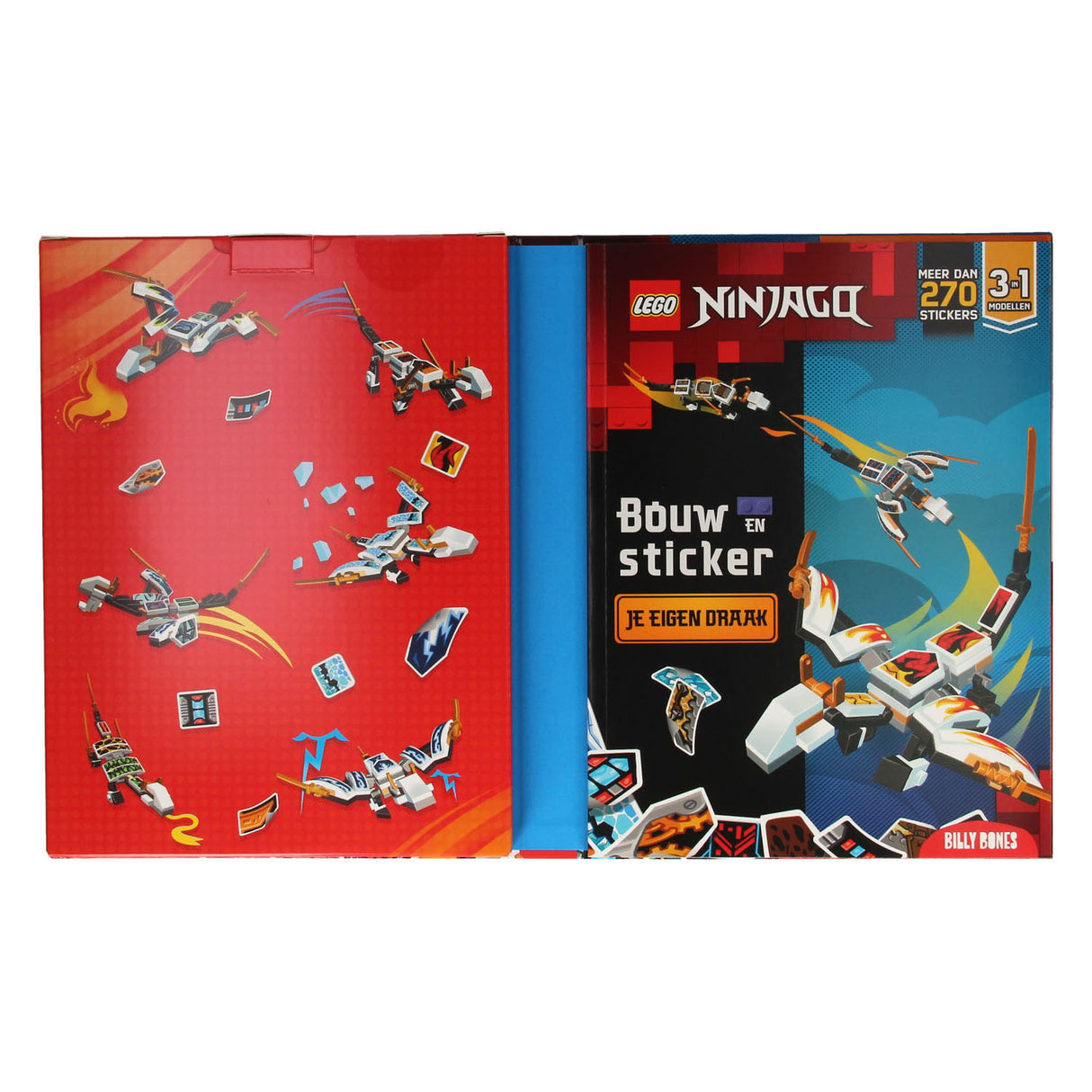 Lego LEGO Ninjago Bouw Sticker je eigen Draak 3in1 Modellen