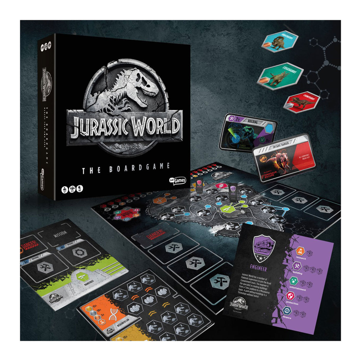 Bordspel Jurassic World