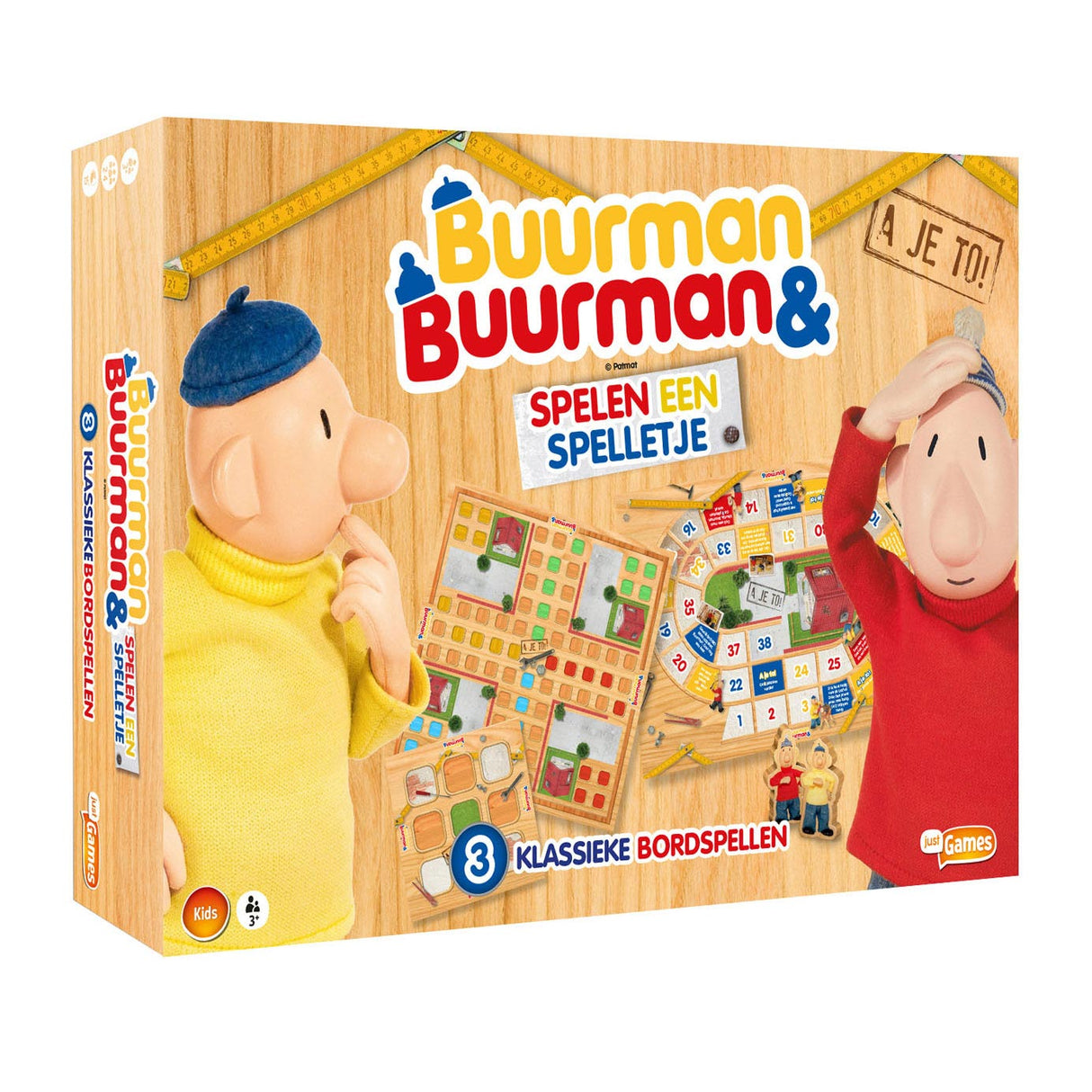 Buurman buurman Spelen een Spelletje