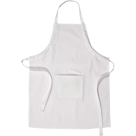 Creativ company https: www.cchobby.nl schort-met-zak-l-84-cm-b-65-cm-afm-m-xl-cm-210-gr-wit-1-stuk-444640