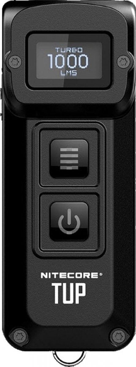 Nitecore tup sleutelhangerlamp oplaadbaar zwart