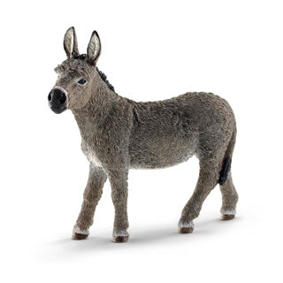 Schleich farm world - ezel - speelfiguur - kinderspeelgoed voor jongens en meisjes - 3 tot 8 jaar - 13772
