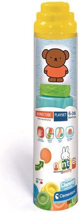 Clementoni baby - nijntje boris clemmy soft blokken in koker, 5dlg.