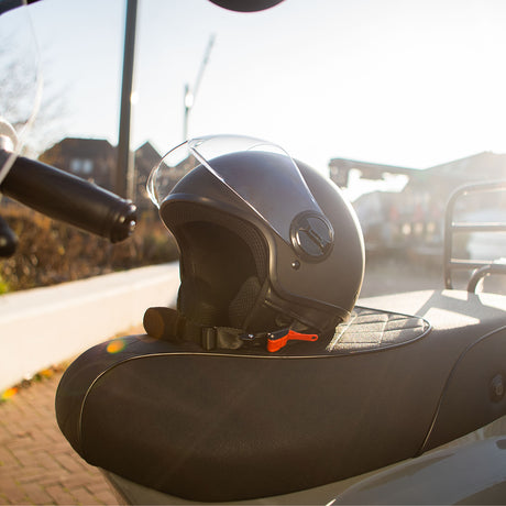 Pro-Tect Protect urban helm l voor scooter en fiets ece keurmerk zwart