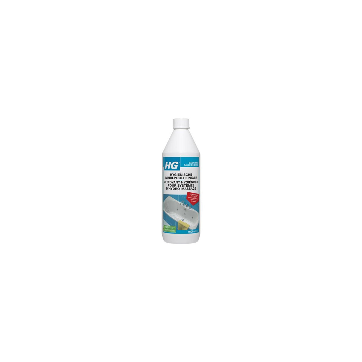 Hg hygiënische whirlpoolreiniger 1l