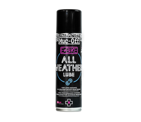 Muc-off kettingolie e-bike all weather chain lube spuitbus 250ml - 449718