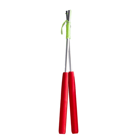 Eureka aluminium diabolo stokken - rood
